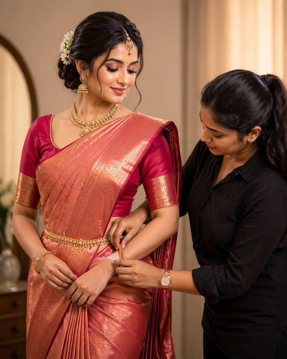 Saree Draping